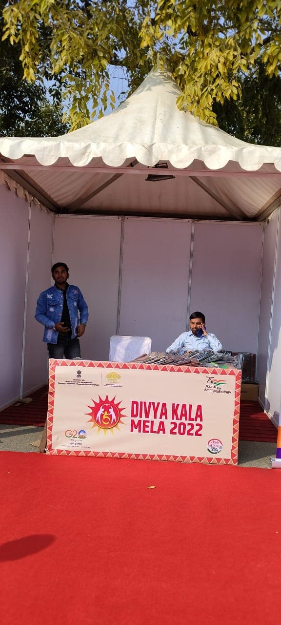 Divya Kala Mela 2022 National Inclusion Pavilion