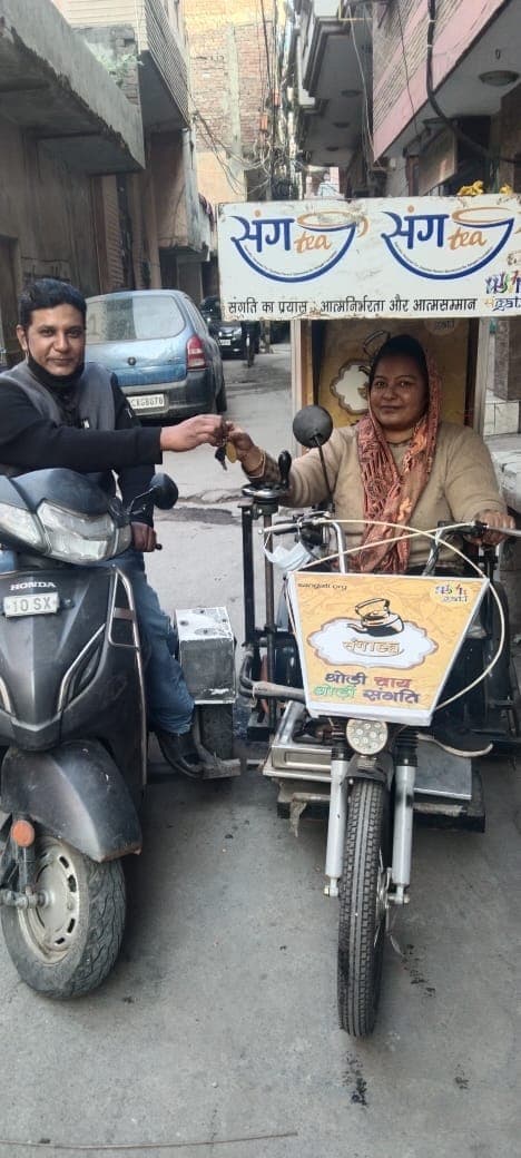 Empowering Divyang Women Entrepreneurs: sangTea Handover