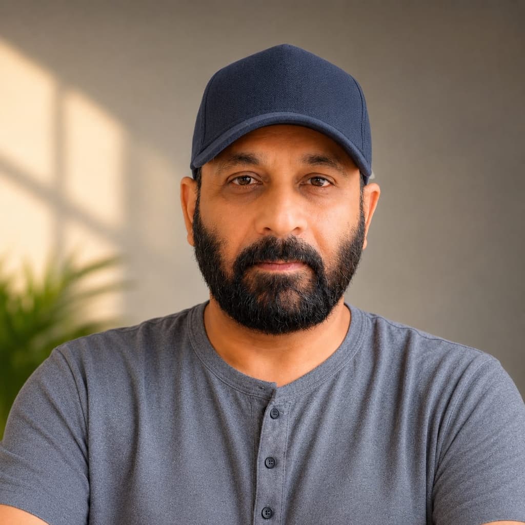 Portrait of Sudhir Dhir